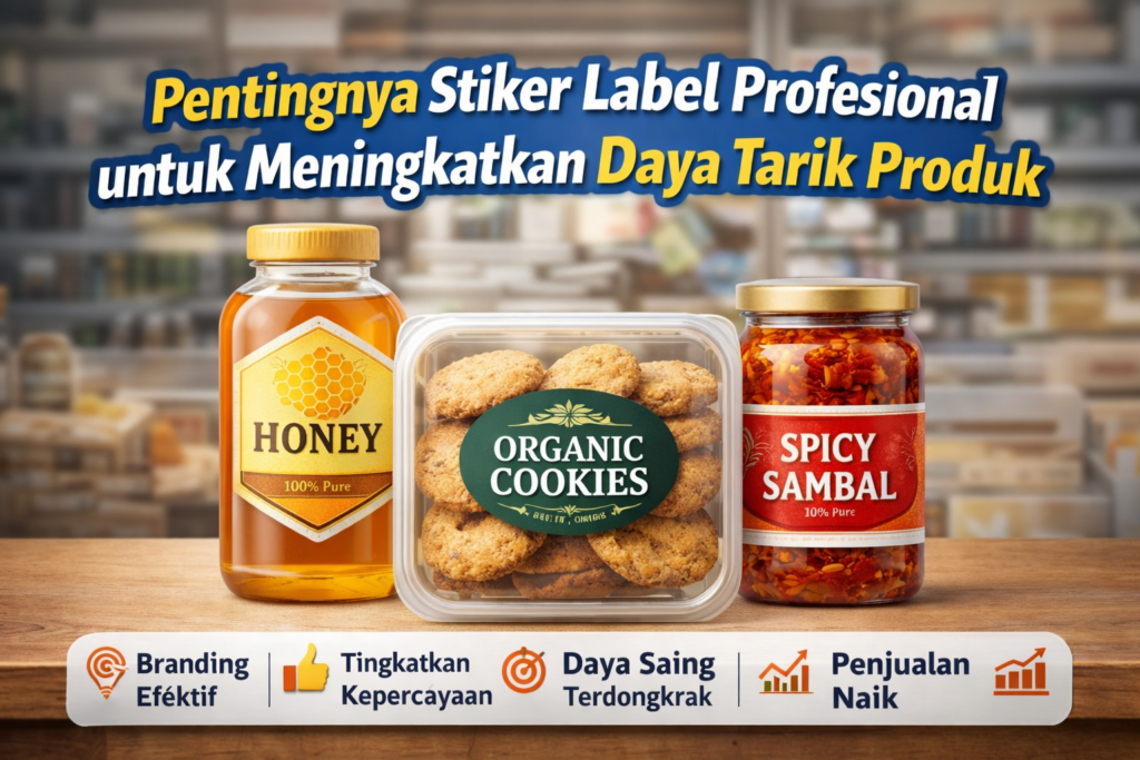 Pentingnya Stiker Label Profesional