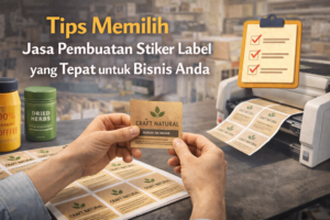 Tips Memilih Jasa Pembuatan Stiker