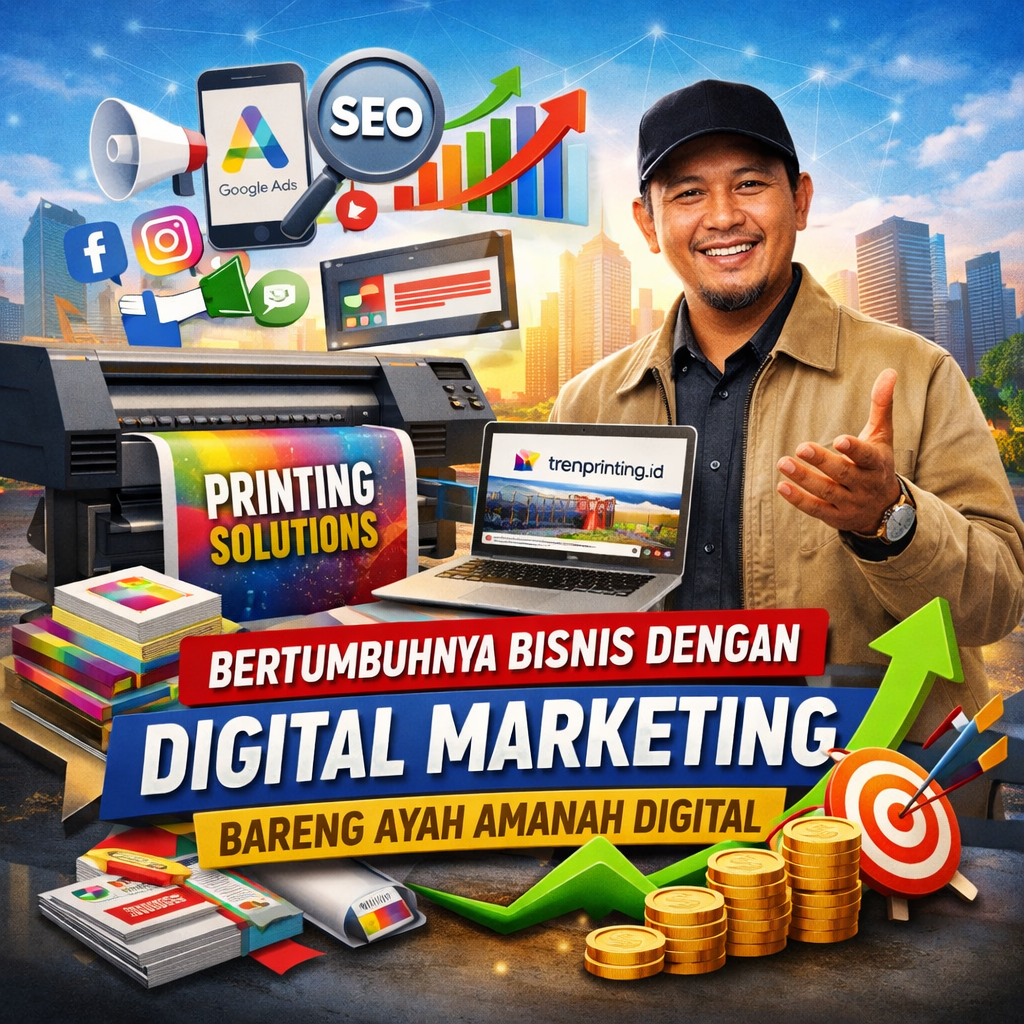Bertumbuhnya bisnis dengan digital marketing Ayah Amanah Digital