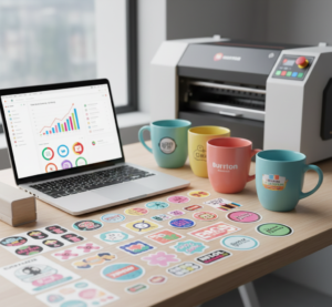 Strategi Melejitkan Bisnis Stiker Label dan Mug Custom Melalui Digital Marketing