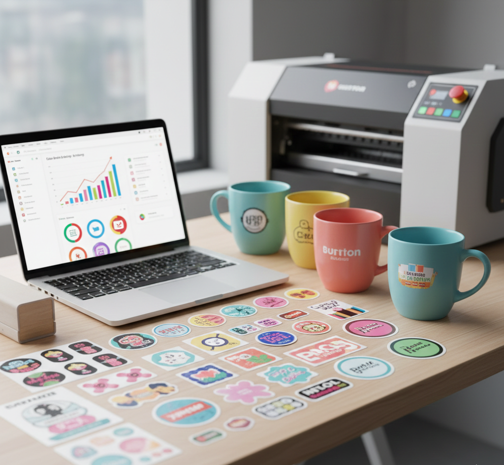 Strategi Melejitkan Bisnis Stiker Label dan Mug Custom Melalui Digital Marketing