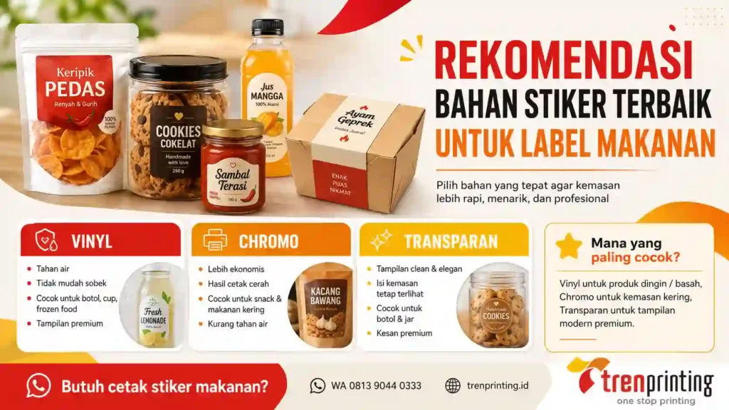 cetak stiker makanan