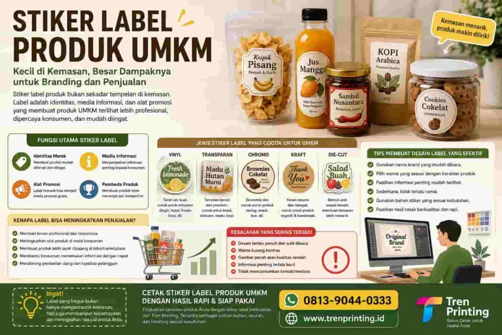sticker label produk umkm